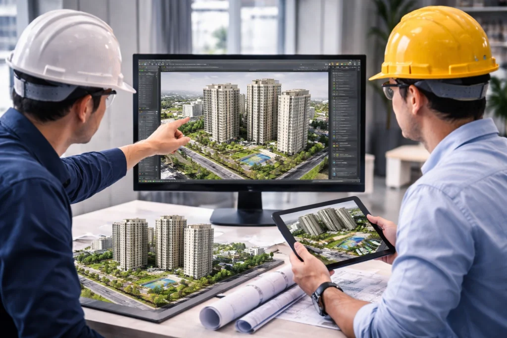 3D modeling & Visualization services by civil-vision in Bangalore