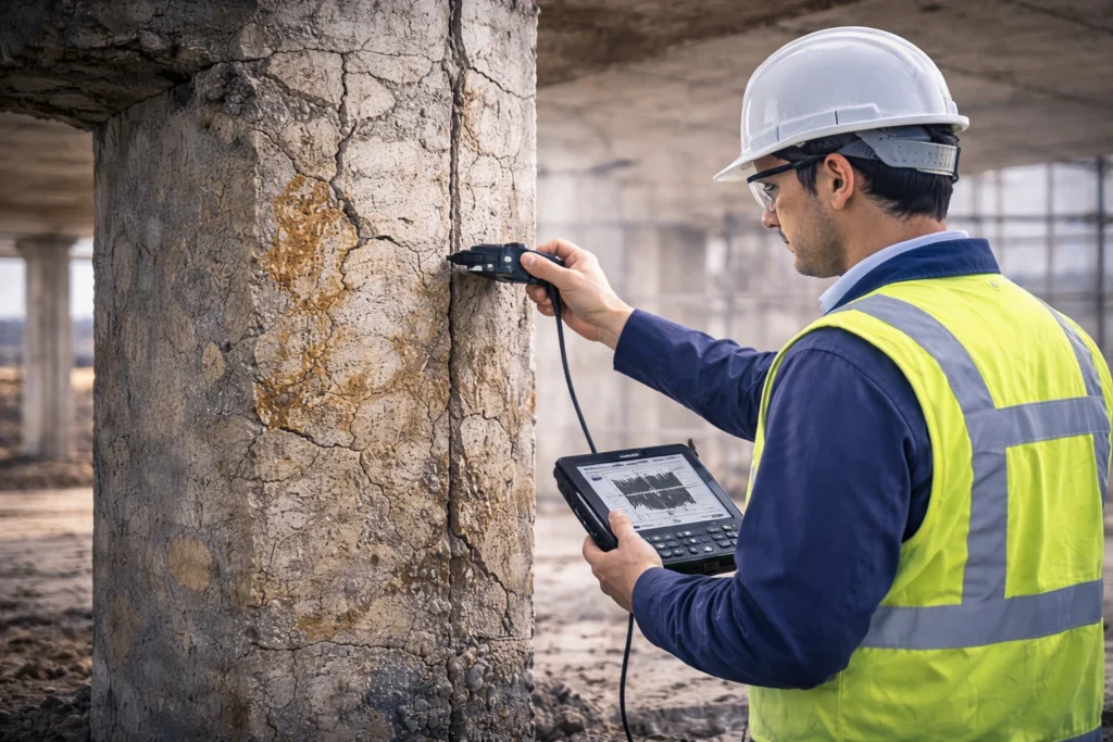 NDT testing services in Bangalore by civil vision