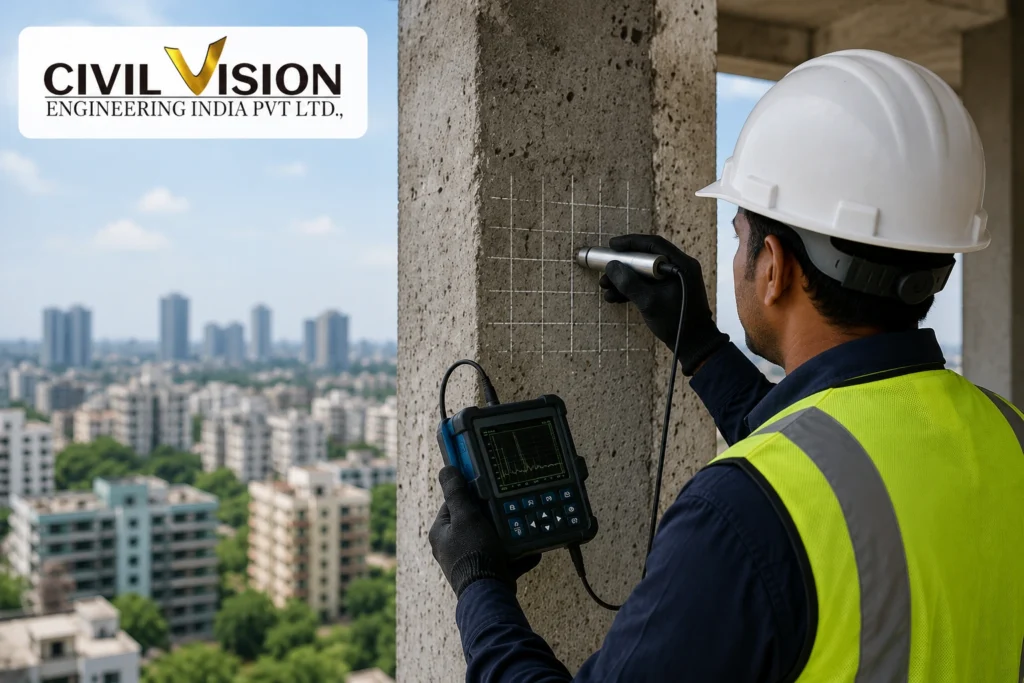 Best NDT Testing in Bangalore by Civil-vision