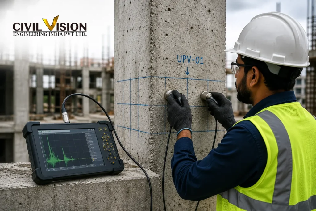NDT Testing in Bangalore by Civil-Vision Engineering