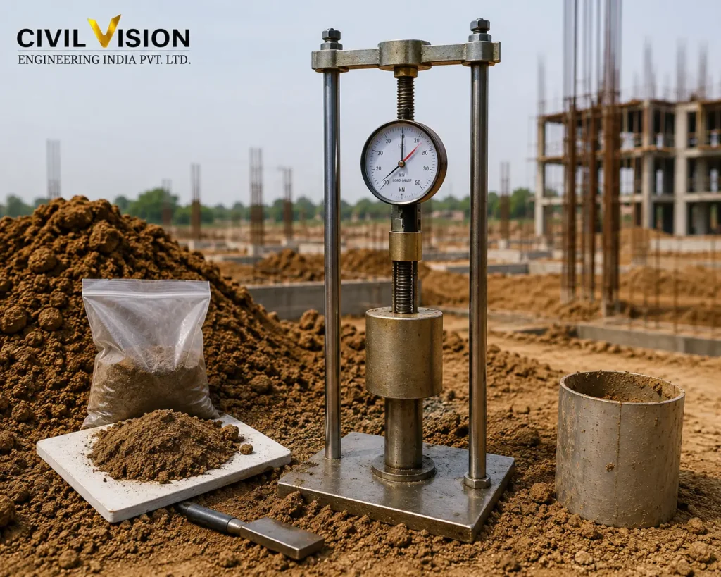 Soil testing services in Bangalore by Civil-Vision