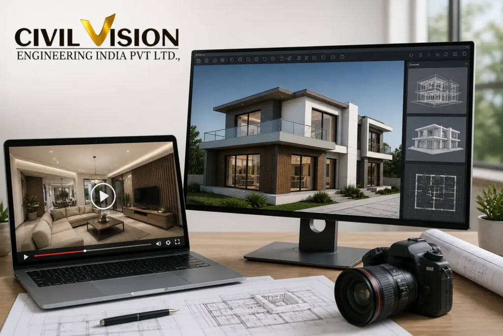 3D Modeling & Walkthrough Videos services in Bangalore