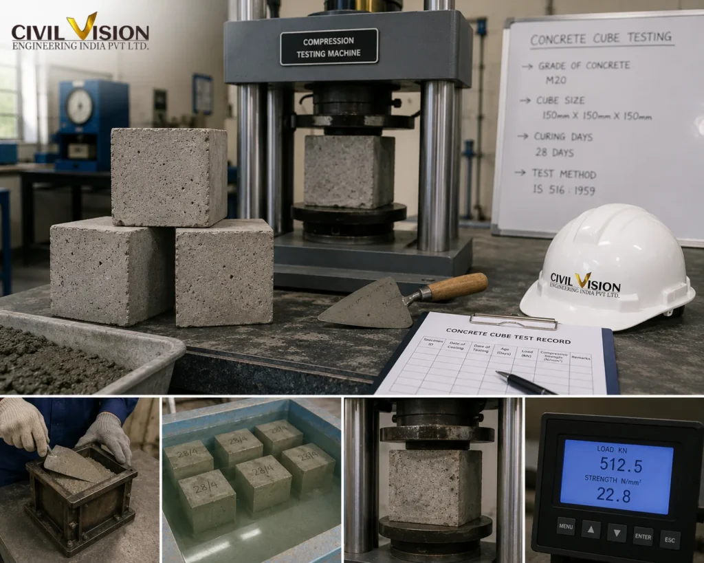 Concrete Cube testing in Bangalore